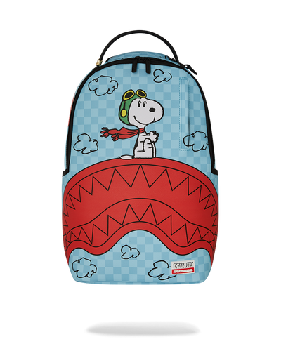 SPRAYGROUND SNOOPY PILOT SHARK BACKPACK