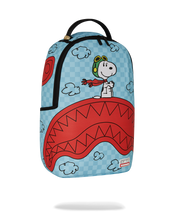 Load image into Gallery viewer, SPRAYGROUND SNOOPY PILOT SHARK BACKPACK