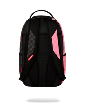 Load image into Gallery viewer, SPRAYGROUND PINK AND BLACK TEAR BACKPACK