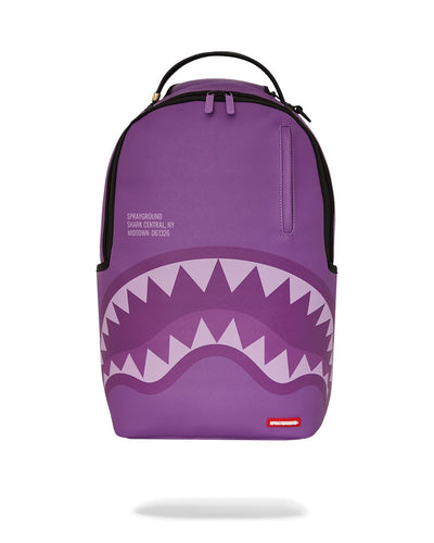 SPRAYGROUND PURPLE SHARK CENTRAL BACKPACK