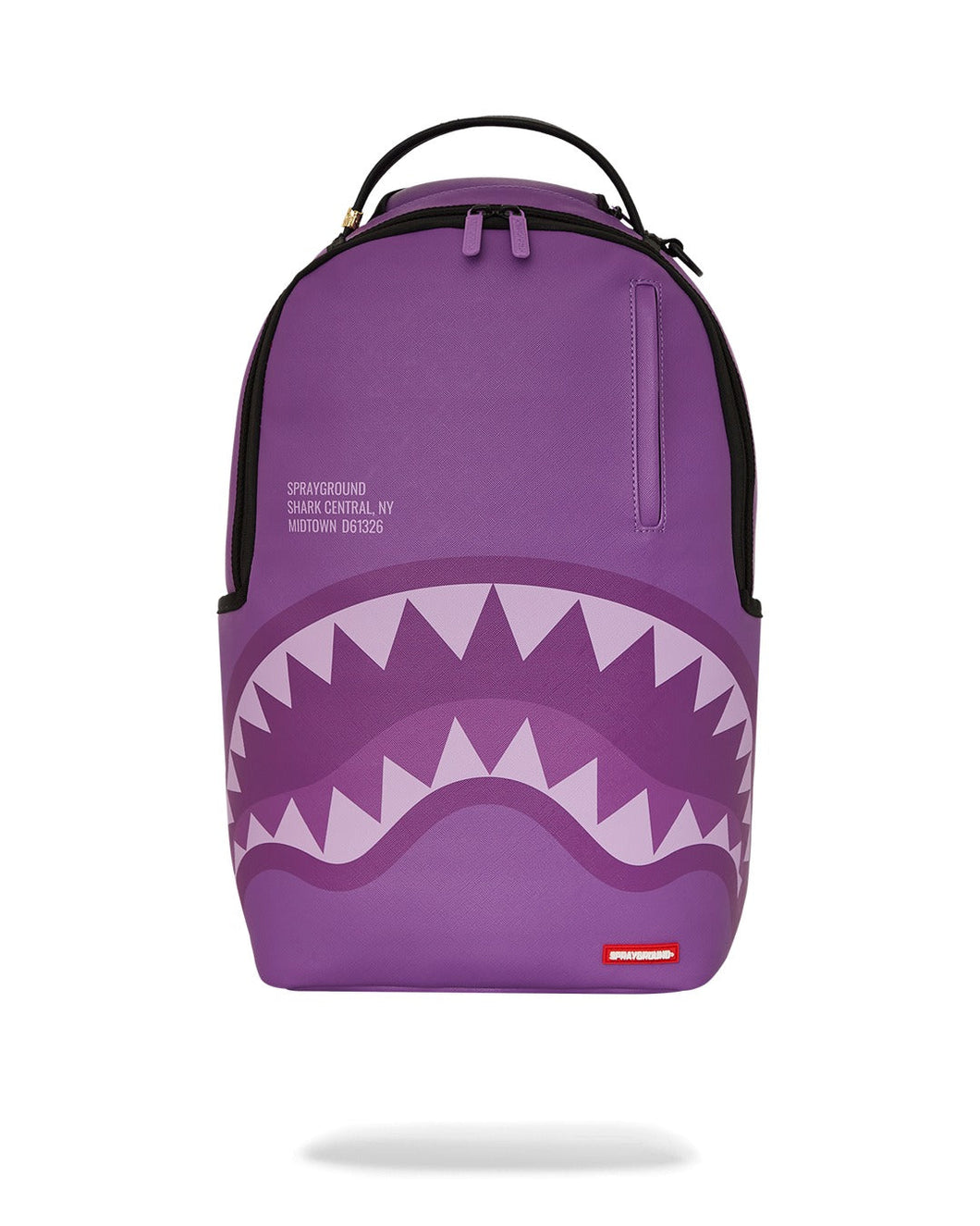 SPRAYGROUND PURPLE SHARK CENTRAL BACKPACK