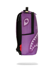 Load image into Gallery viewer, SPRAYGROUND PURPLE SHARK CENTRAL BACKPACK