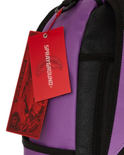 Load image into Gallery viewer, SPRAYGROUND PURPLE SHARK CENTRAL BACKPACK
