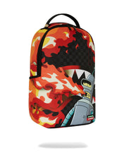 Load image into Gallery viewer, SPRAYGROUND BENDER FIRE DRAMA BACKPACK