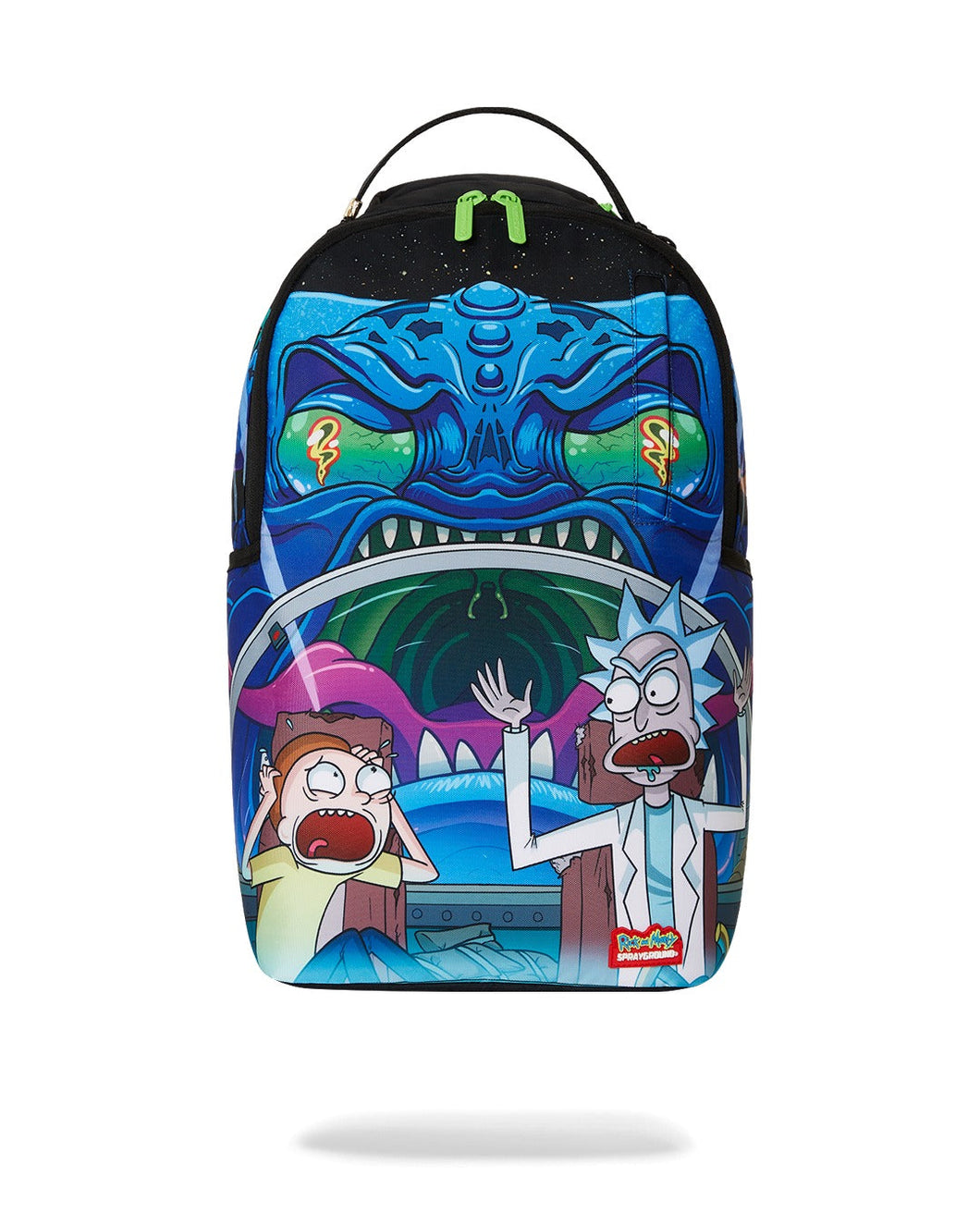 SPRAYGROUND RICK AND MORTY SPACE CHASE BACKPACK