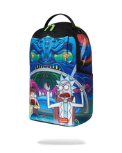 Load image into Gallery viewer, SPRAYGROUND RICK AND MORTY SPACE CHASE BACKPACK