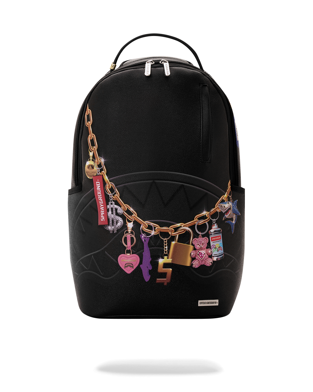SPRAYGROUND PRINTED HANGING STUFF BACKPACK – BLUE CITY NYC