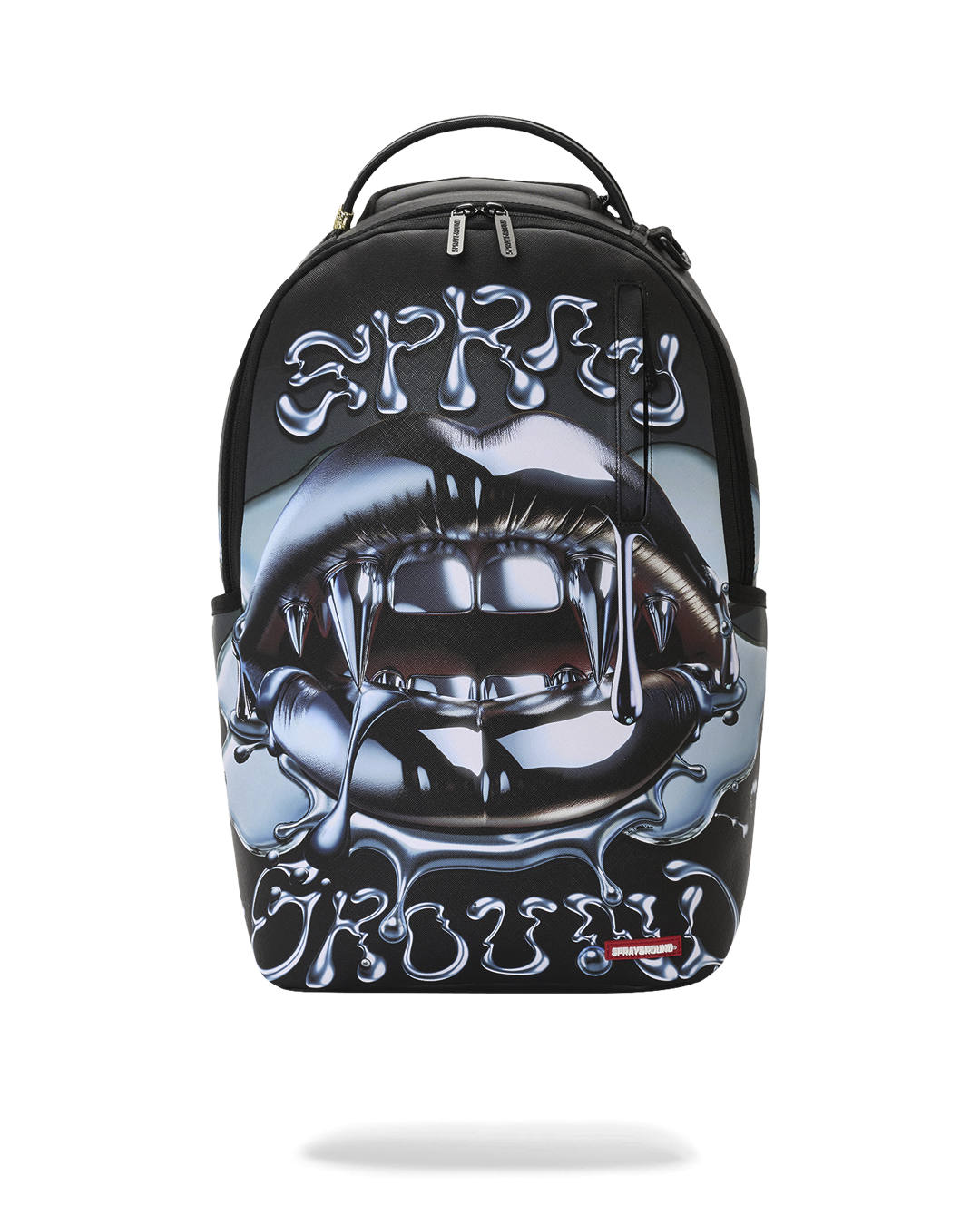 SPRAYGROUND FATAL ATTRACTION CHROME LIPS SINK SHIPS BACKPACK SPRAYGROUND FATAL ATTRACTION CHROME LIPS SINK SHIPS BACKPACK