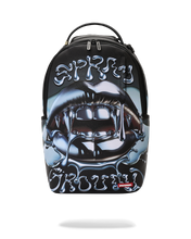 Load image into Gallery viewer, SPRAYGROUND FATAL ATTRACTION CHROME LIPS SINK SHIPS BACKPACK