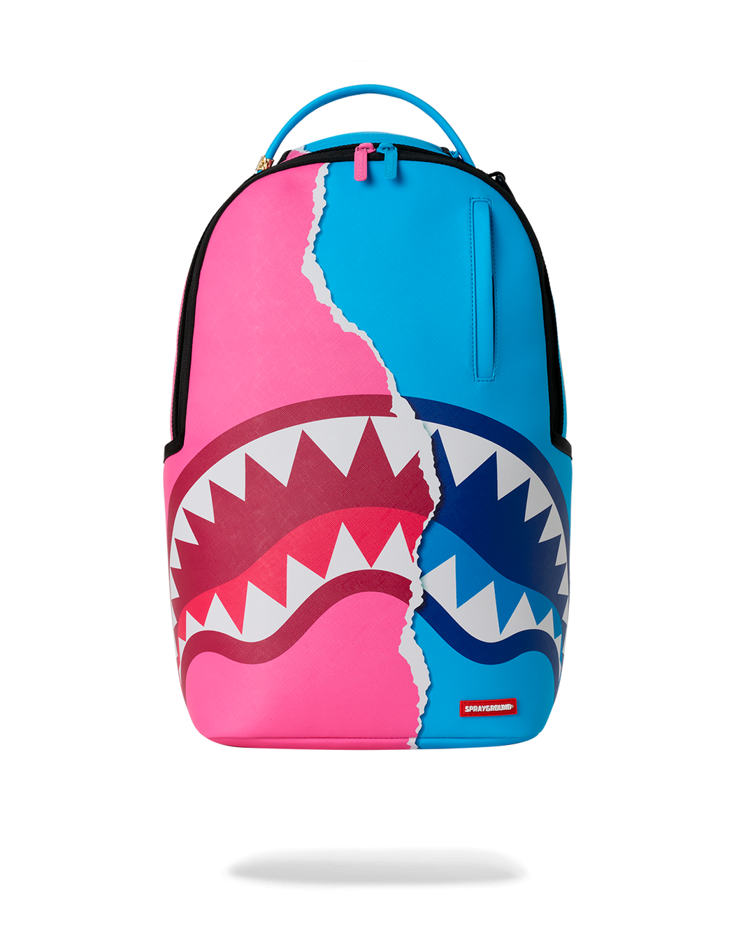 SPRAYGROUND SHARK CENTRAL COTTON CANDY BACKPACK – BLUE CITY NYC
