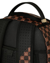 Load image into Gallery viewer, SPRAYGROUND SHARKS IN PARIS WTF BUBBLE BROWN CHECK BACKPACK