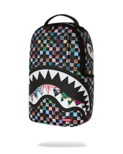 Load image into Gallery viewer, SPRAYGROUND SHARK UNIVERSE CHECK BACKPACK