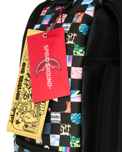 Load image into Gallery viewer, SPRAYGROUND SHARK UNIVERSE CHECK BACKPACK