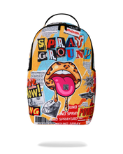 Load image into Gallery viewer, SPRAYGROUND LIPS MAGAZINE COLLAGE BACKPACK