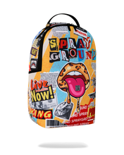 Load image into Gallery viewer, SPRAYGROUND LIPS MAGAZINE COLLAGE BACKPACK