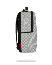 Load image into Gallery viewer, SPRAYGROUND CREAM CHECK UNFINISHED SHARK BACKPACK