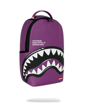 Load image into Gallery viewer, SPRAYGROUND SHARK CENTRAL BUBBLY PURPLE BACKPACK