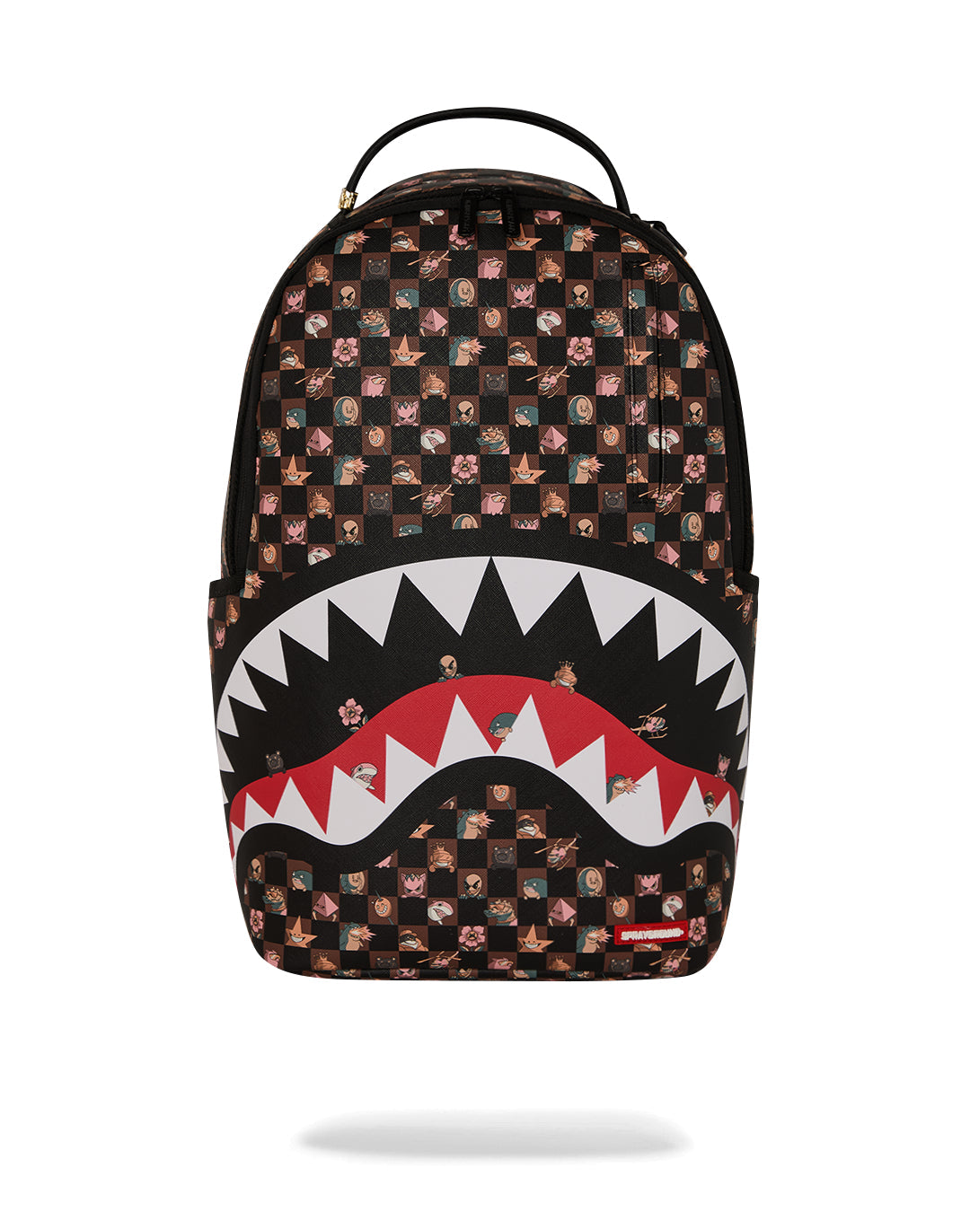 SPRAYGROUND PEEKING CHARACTERS REMIX BACKPACK – BLUE CITY NYC