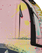 Load image into Gallery viewer, SPRAYGROUND SHARK CENTRAL STENCIL LAB COAT STREET ART BACKPACK