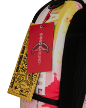 Load image into Gallery viewer, SPRAYGROUND SHARK CENTRAL STENCIL LAB COAT STREET ART BACKPACK