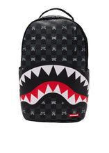 Load image into Gallery viewer, SPRAYGROUND GRAY PEEKING CHARACTED CHECK BACKPACK