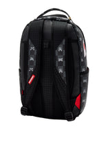 Load image into Gallery viewer, SPRAYGROUND GRAY PEEKING CHARACTED CHECK BACKPACK