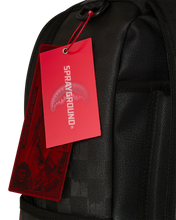 Load image into Gallery viewer, SPRAYGROUND GRAY PEEKING CHARACTED CHECK BACKPACK