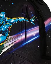 Load image into Gallery viewer, SPRAYGROUND MARVEL AVENGERS SILVER SURFER COMIC DESIGN COLLAGE WITH EMBOSSED SHARK BACKPACK