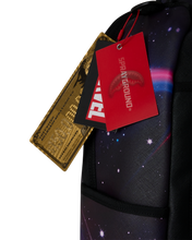 Load image into Gallery viewer, SPRAYGROUND MARVEL AVENGERS SILVER SURFER COMIC DESIGN COLLAGE WITH EMBOSSED SHARK BACKPACK