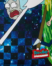 Load image into Gallery viewer, SPRAYGROUND RICK AND MORTY PORTAL JUMPING BACKPACK