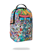 Load image into Gallery viewer, SPRAYGROUND SPONGEBOB CROWD BACKPACK