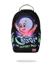 Load image into Gallery viewer, SPRAYGROUND CASPER GHOST SHARK NEON SPRAYPAINT BACKPACK