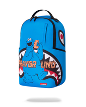 Load image into Gallery viewer, SPRAYGROUND SESAME STREET COOKIE MONSTER SG CORE COOKIE LOGO BACKPACK