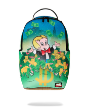 Load image into Gallery viewer, SPRAYGROUND RICHIE RICH SHARK STACKS MONEY BAGS BACKPACK