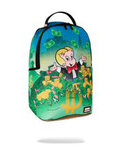 Load image into Gallery viewer, SPRAYGROUND RICHIE RICH SHARK STACKS MONEY BAGS BACKPACK