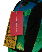 Load image into Gallery viewer, SPRAYGROUND RICHIE RICH SHARK STACKS MONEY BAGS BACKPACK