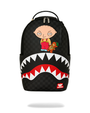 Load image into Gallery viewer, SPRAYGROUND FAMILY GUY STEWIE HOLDING BEAR KEYCHAIN BACKPACK