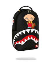 Load image into Gallery viewer, SPRAYGROUND FAMILY GUY STEWIE HOLDING BEAR KEYCHAIN BACKPACK