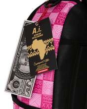 Load image into Gallery viewer, SPRAYGROUND A.I. AFRICAN INTELLIGENCE THE SUNSET RESET-SANDFLOWER COLLAB BACKPACK