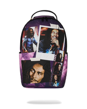 Load image into Gallery viewer, SPRAYGROUND BOB MARLEY PURPLE CLOUDS PHOTOS BACKPACK