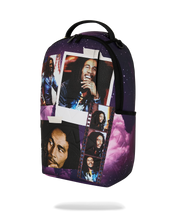 Load image into Gallery viewer, SPRAYGROUND BOB MARLEY PURPLE CLOUDS PHOTOS BACKPACK