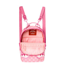 Load image into Gallery viewer, SPRAYGROUND PINK NEW CHECK FACES MINI BACKPACK