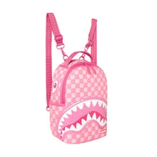 Load image into Gallery viewer, SPRAYGROUND PINK NEW CHECK FACES MINI BACKPACK