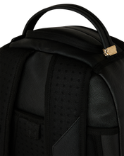 Load image into Gallery viewer, SPRAYGROUND BLACKED OUT EMBOSSED GOLD TOOTH BACKPACK B9325