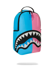 Load image into Gallery viewer, SPRAYGROUND SHARK CENTRAL COTTON CANDY SPLIT BACKPACK B9383