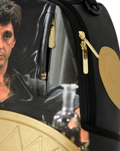 Load image into Gallery viewer, SPRAYGROUND SCARFACE GOLD EMBOSSED BACKPACK