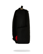 Load image into Gallery viewer, SPRAYGROUND SHARK CENTRAL EMBOSSED BLACK NYLON BACKPACK