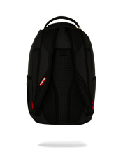 Load image into Gallery viewer, SPRAYGROUND SHARK CENTRAL EMBOSSED BLACK NYLON BACKPACK
