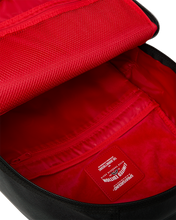 Load image into Gallery viewer, SPRAYGROUND SHARK CENTRAL EMBOSSED BLACK NYLON BACKPACK