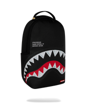 Load image into Gallery viewer, SPRAYGROUND SHARK CENTRAL FAUX EMBROIDERED SHARK BACKPACK